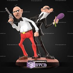 Mortadelo And Filemon STL Files
