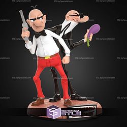 Mortadelo And Filemon STL Files