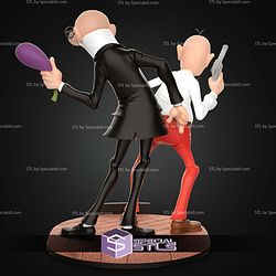 Mortadelo And Filemon STL Files