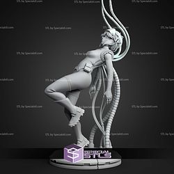 Motoko Kusanagi 221mm STL Files