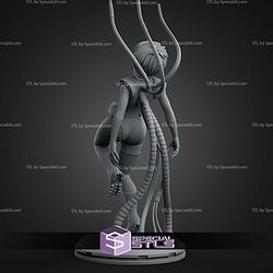 Motoko Kusanagi 221mm STL Files