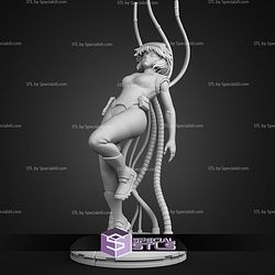 Motoko Kusanagi 221mm STL Files