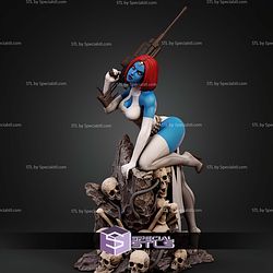 Mystique Skull Base STL Files