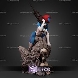 Mystique Skull Base STL Files