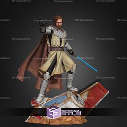 Obi Wan Kenobi Star Wars 215mm STL Files