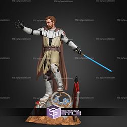 Obi Wan Kenobi Star Wars 215mm STL Files