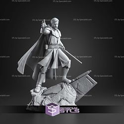 Obi Wan Kenobi Star Wars 215mm STL Files