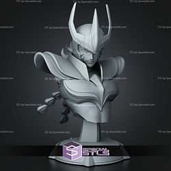 Phoenix Ikki Saint Seiya Bust 158mm STL Files