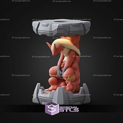 Pokemon Clone Lab Colletion Blaziken STL Files