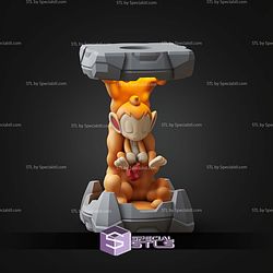 Pokemon Clone Lab Colletion Chimchar STL Files
