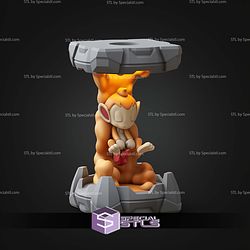 Pokemon Clone Lab Colletion Chimchar STL Files