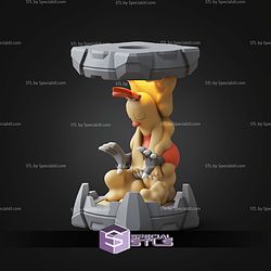 Pokemon Clone Lab Colletion Combusken STL Files