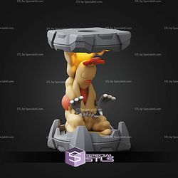 Pokemon Clone Lab Colletion Combusken STL Files