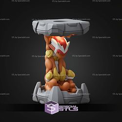 Pokemon Clone Lab Colletion Infernape STL Files