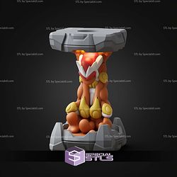 Pokemon Clone Lab Colletion Infernape STL Files