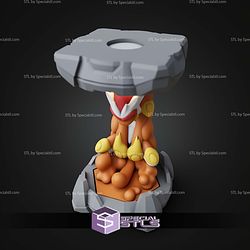 Pokemon Clone Lab Colletion Infernape STL Files
