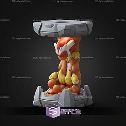 Pokemon Clone Lab Colletion Infernape STL Files