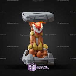 Pokemon Clone Lab Colletion Infernape STL Files
