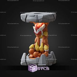 Pokemon Clone Lab Colletion Infernape STL Files