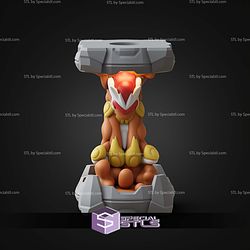 Pokemon Clone Lab Colletion Infernape STL Files