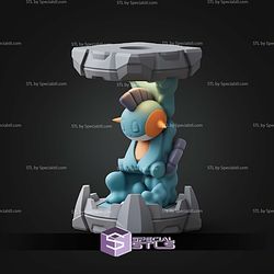 Pokemon Clone Lab Colletion Marshtomp STL Files