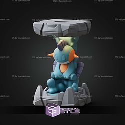 Pokemon Clone Lab Colletion Marshtomp STL Files