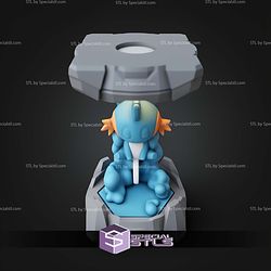 Pokemon Clone Lab Colletion Mudkip STL Files