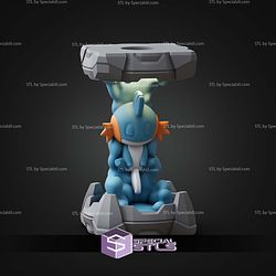 Pokemon Clone Lab Colletion Mudkip STL Files