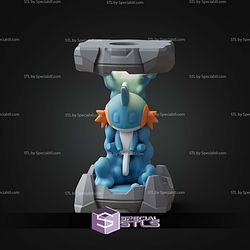 Pokemon Clone Lab Colletion Mudkip STL Files