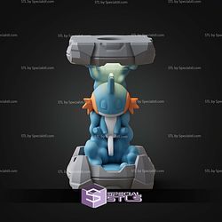 Pokemon Clone Lab Colletion Mudkip STL Files