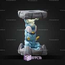 Pokemon Clone Lab Colletion Piplup STL Files