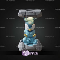 Pokemon Clone Lab Colletion Piplup STL Files