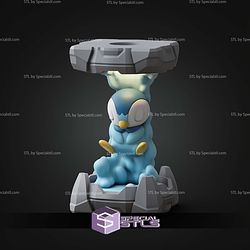 Pokemon Clone Lab Colletion Piplup STL Files