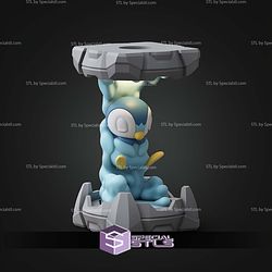 Pokemon Clone Lab Colletion Piplup STL Files