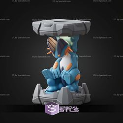 Pokemon Clone Lab Colletion Swampert STL Files