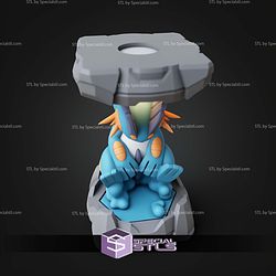 Pokemon Clone Lab Colletion Swampert STL Files