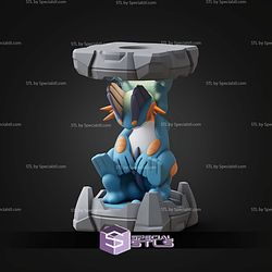 Pokemon Clone Lab Colletion Swampert STL Files