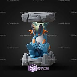 Pokemon Clone Lab Colletion Swampert STL Files