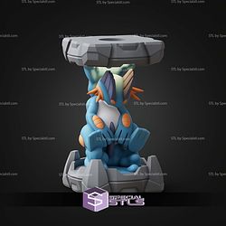 Pokemon Clone Lab Colletion Swampert STL Files