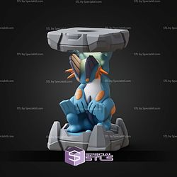 Pokemon Clone Lab Colletion Swampert STL Files