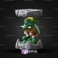 Pokemon Clone Lab Colletion Torterra STL Files
