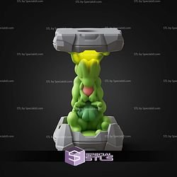 Pokemon Clone Lab Colletion Treecko STL Files