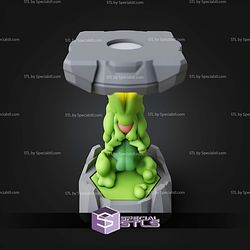 Pokemon Clone Lab Colletion Treecko STL Files
