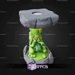 Pokemon Clone Lab Colletion Treecko STL Files
