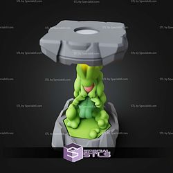 Pokemon Clone Lab Colletion Treecko STL Files