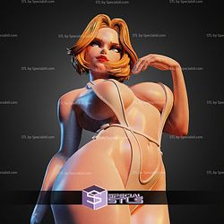 Powergirl Sunset Beach STL Files