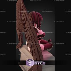 Raynare High School DxD Sitting STL Files