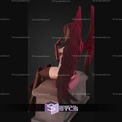Raynare High School DxD Sitting STL Files