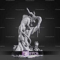 Red XIII Final Fantasy 239mm STL Files