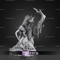Red XIII Final Fantasy 239mm STL Files
